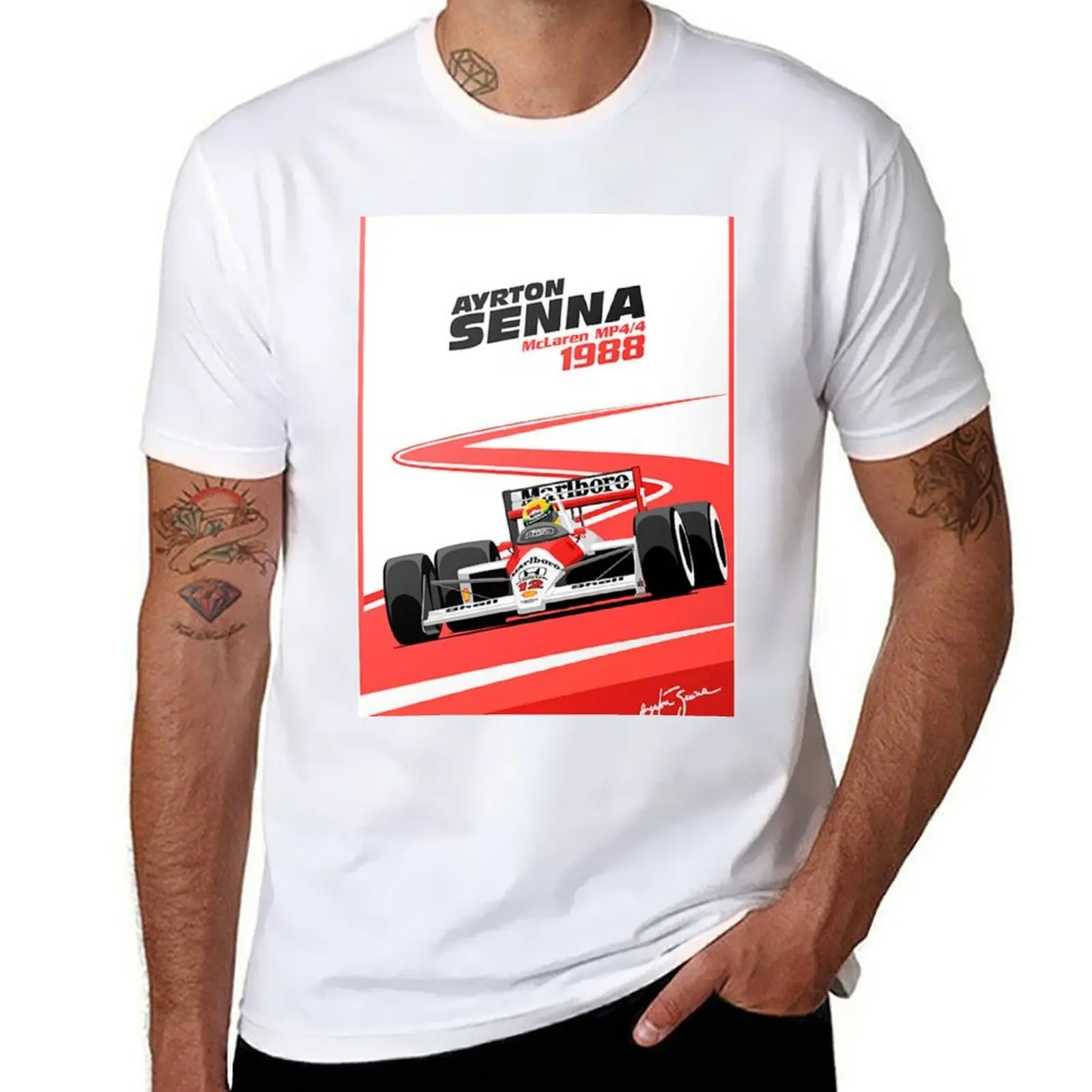

Senna Poster T-Shirt t shirts designer t shirts for man graphic funny T-Shirt