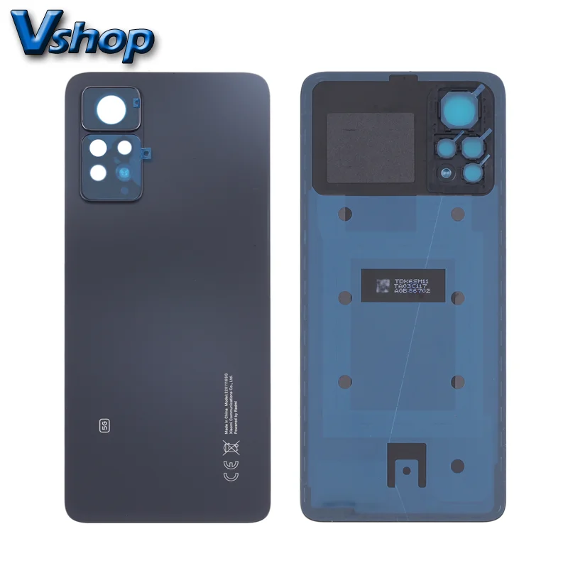 Задняя крышка аккумулятора для Xiaomi Redmi Note 11 Pro 5G 21091116I 2201116SG, деталь для замены