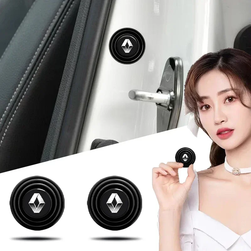 

Car Door Anti-Collision Silicone Shock Absorber Gaske For Renault Megane 2 3 4 Twingo Clio Talisman Captur Trafic Kwid Scenic 2