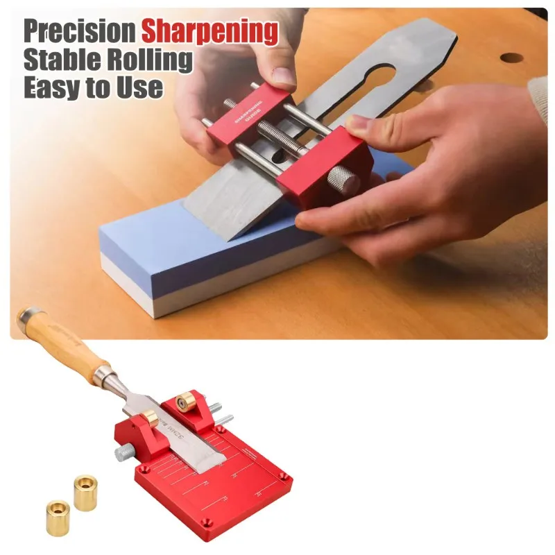 

【ПОДАРОК】Универсальные инструменты для заточки ножей с фиксированным углом, для деревообрабатывающих долот и плоскостных держателей для заточки лезвий