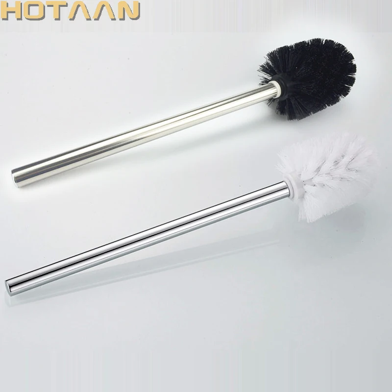 

Good Quality Best Promotion 1 PC Replacement for Stainless Steel WC Bathroom Cleaning Toilet Brush White Head Hold Bathroom Tool