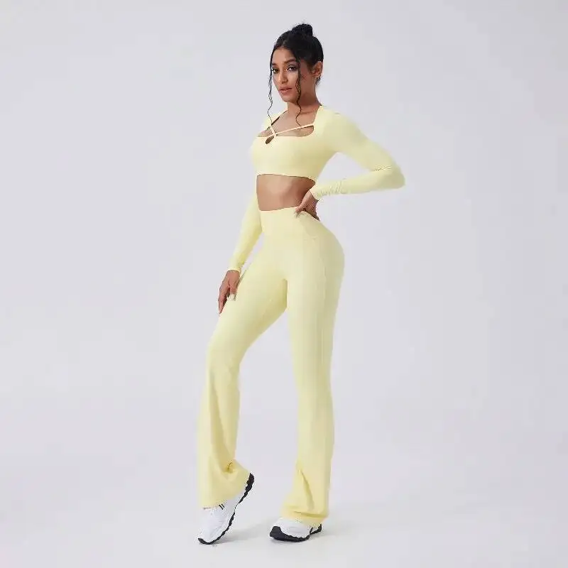 women-s-contrasting-color-hollowed-out-slim-fit-high-waist-yoga-fiess-suit-outdoor-sports-and-leisure-set
