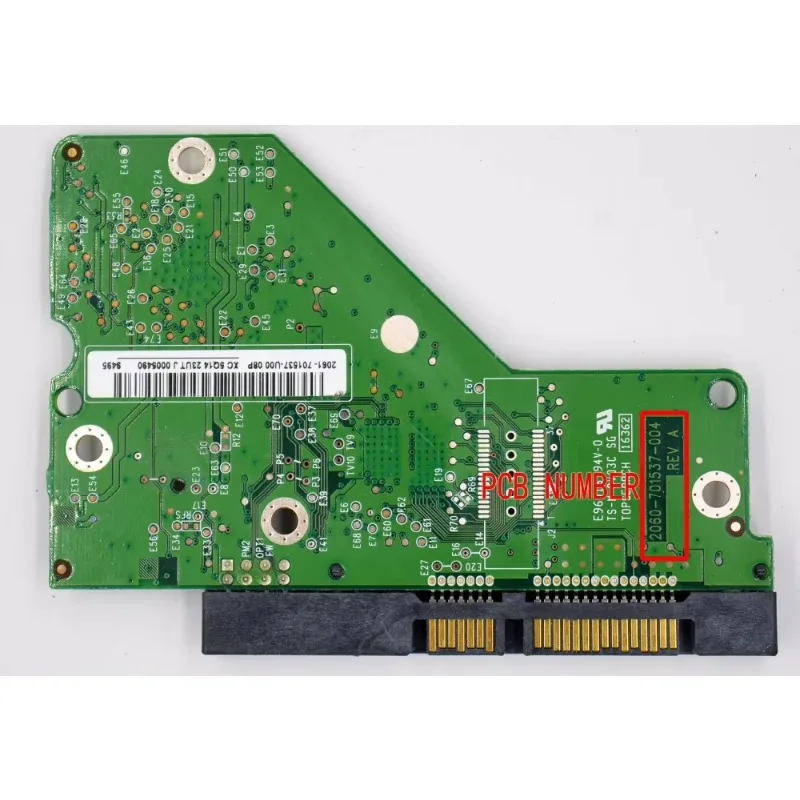 2060-701537-004 REV A , 2060-701537-004 REV B /  hard drive circuit board 2060 701537 004 / 2061-701537-U00