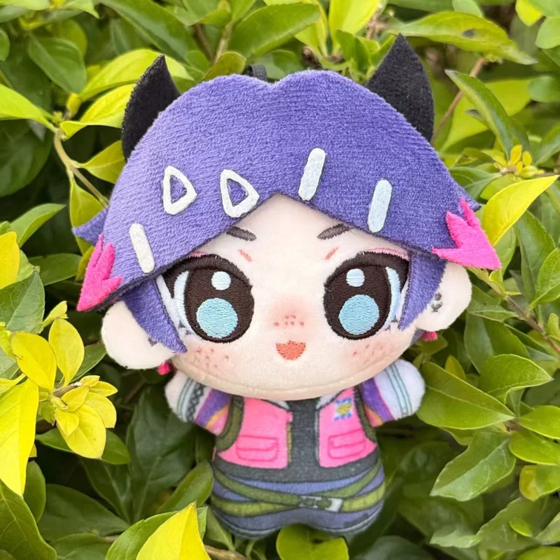 Fearless Contract 10cm Anime Surrounding Cotton Doll Roland Neon Sage Twilight Butterfly Doll Nuru Body Cute Cartoon Creative