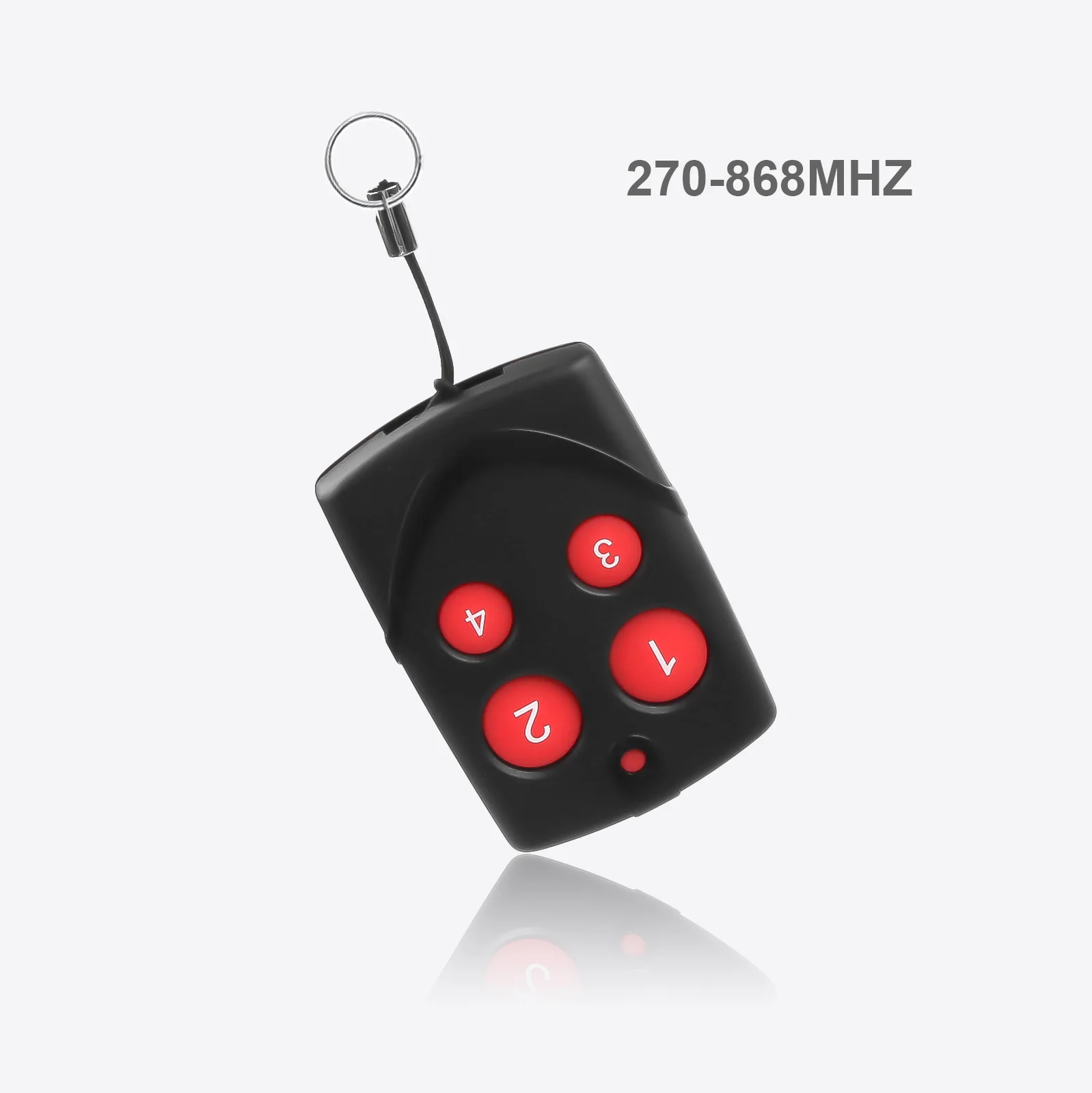 Multi Frequency 270-868MHZ Garage Door Remote Control Copy Duplicator For 433mhz 868Mhz Fixed Code remote Controller Universal