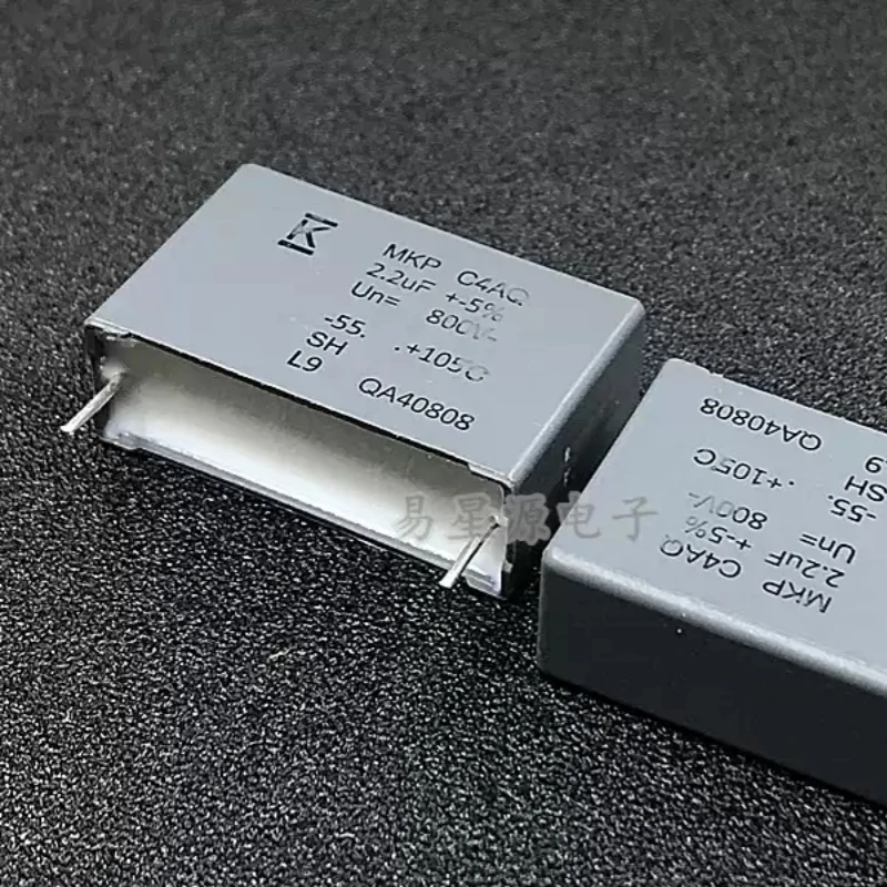 2.2UF 800V imported KEMET 800V225 2U2 630V MKP C4AQ fever film capacitor