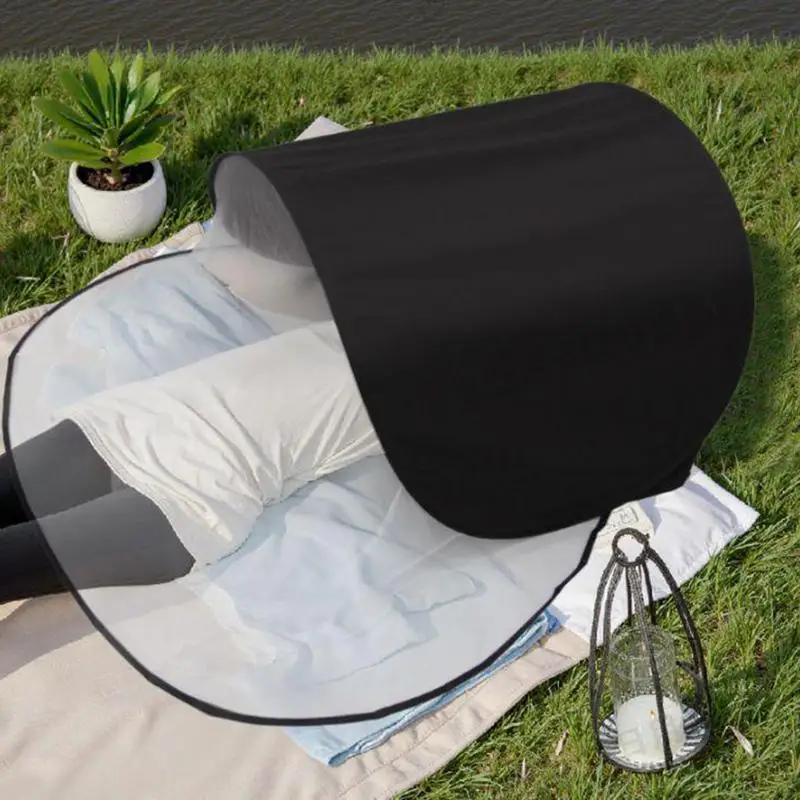 

Portable Sun Shelter Instant Sun Shade Canopy Head PopUp Canopy Automatic Shade Tent for Beach Camping Fishing Hiking Picnic