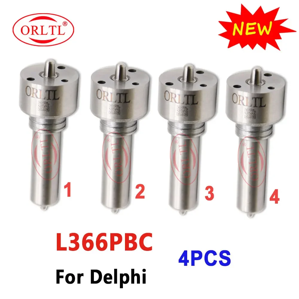 

Форсунки дизельные L366PBC для двигателей Delphi, ORLTL, Common Rail, высокое качество, 4 шт.