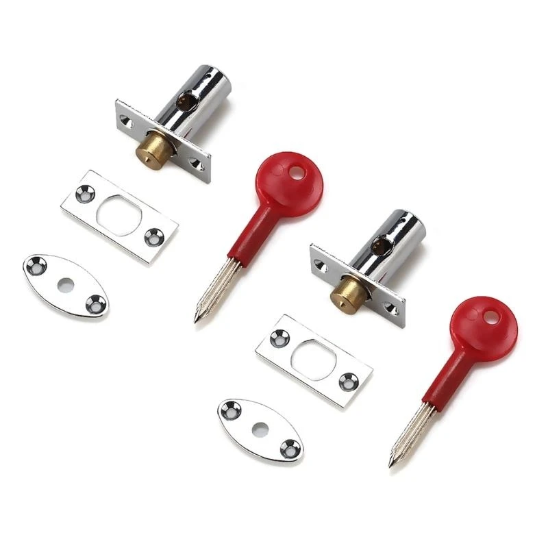 

652f 2pcs Mortice Door Golts со звездным ключом скрытой