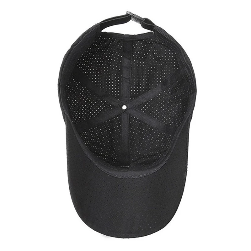 Mesh Quick Dry Cap Men Running Sports Baseball Cap Women Golf Tennis Cap Outdoor Jogging Breathable Sun Hat