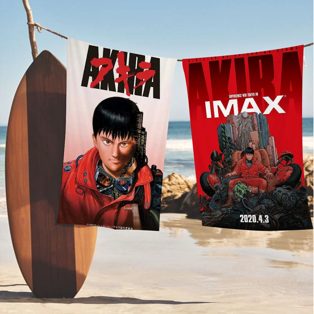 Anime Akira Big Microfiber Beach Towels Quick Dry Towel Sand Beach Towels Pool Towel for Travel Swim Pool Yoga