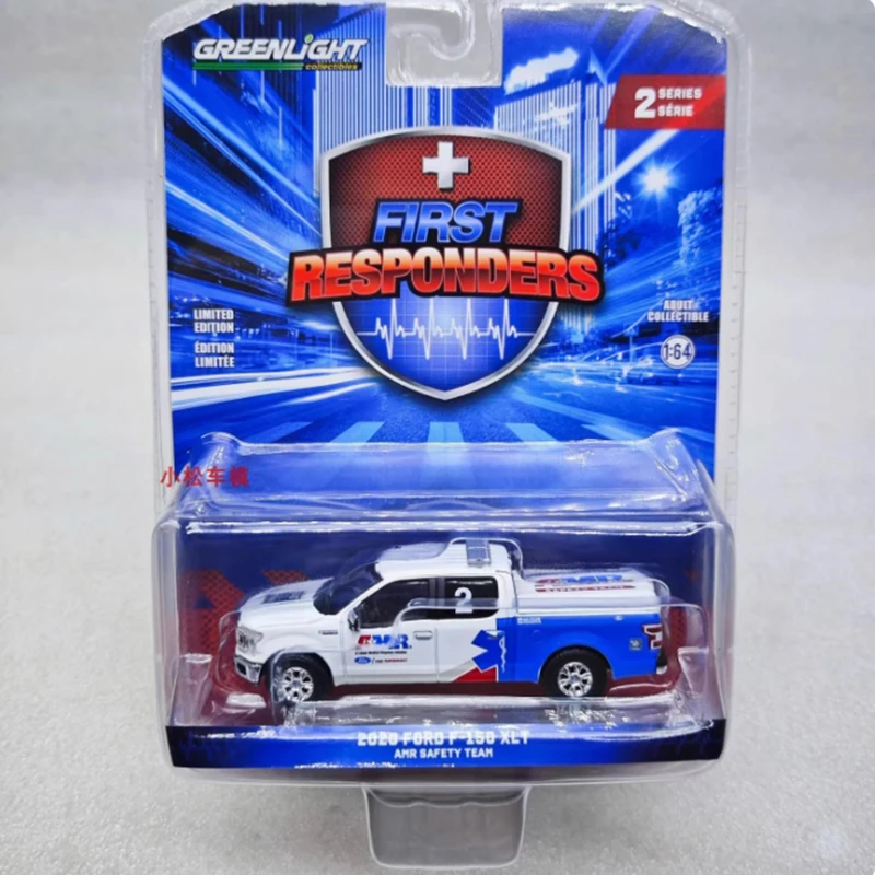 

Diecast Greenlight 1:64 Scale 2020 Ford F-150 XLT Alloy Car Model Collection Display Toy Classic Gift Souvenirs