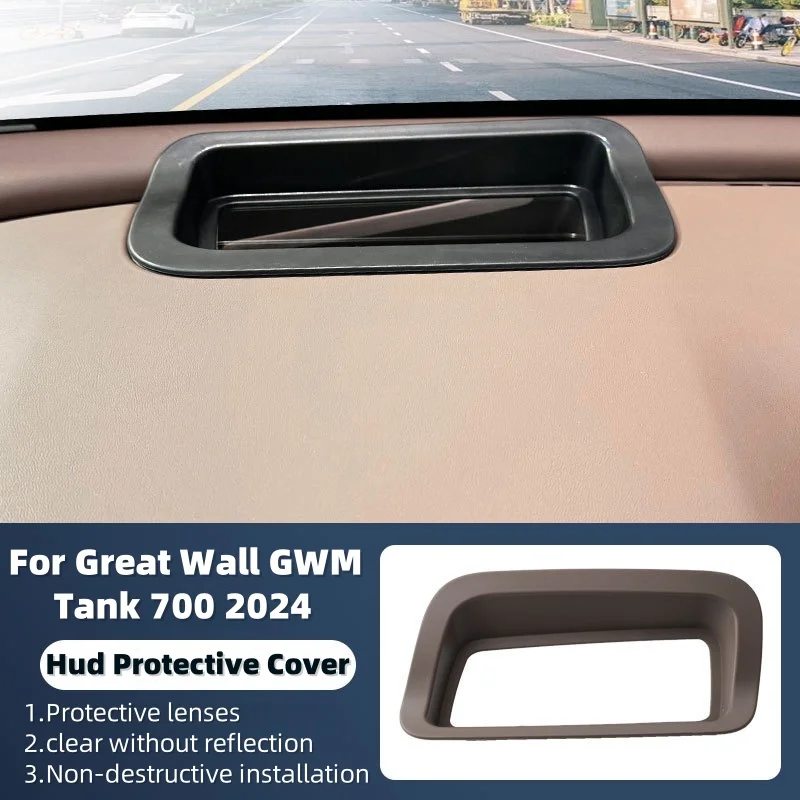 

For Great Wall GWM Tank 700 2024 Car Hud Display Protective Cover HD Tempered Glass Anti Reflection Head Up Screen Dustproof