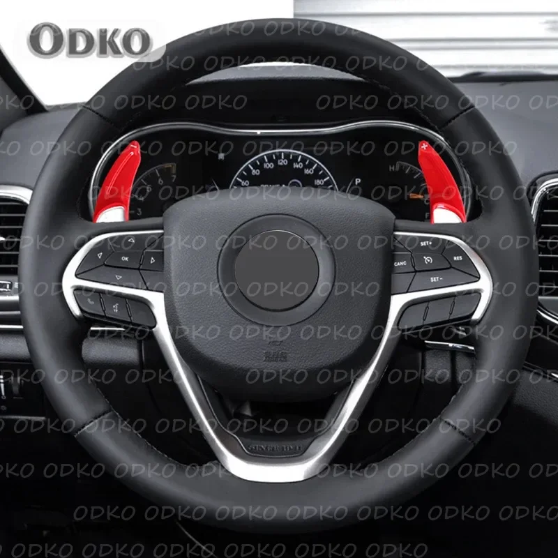 

Автомобильный руль для Jeep Grand Cherokee, зарядное устройство Challenger Durango, ABS, углеродное волокно, DSG, удлинитель переключения передач