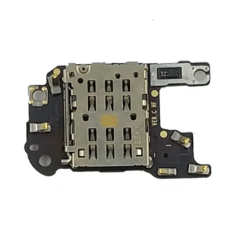 100% SIM/SD Card Reader with Microphone Flex cable For Huawei P30 pro SIM Holder Conecction board Replacement parts