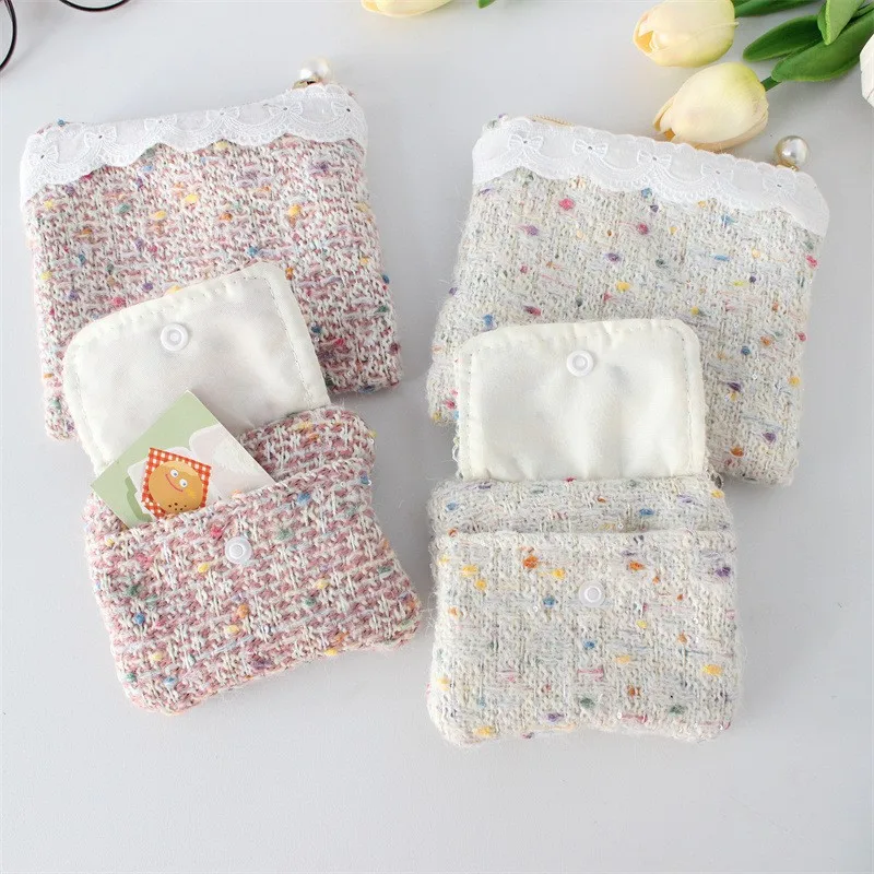 작고 신선한 지갑, 정교한 ID 가방, 미니 립스틱 메이크업 가방, 블루투스 이어폰 보관 가방, 핸드백