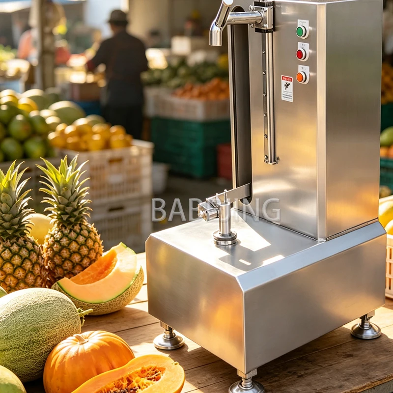 Commercial Fully Automatic Fruit Peeler for Citrus Mango Apple Pineapple Potato - Vegetable Peeler Machine