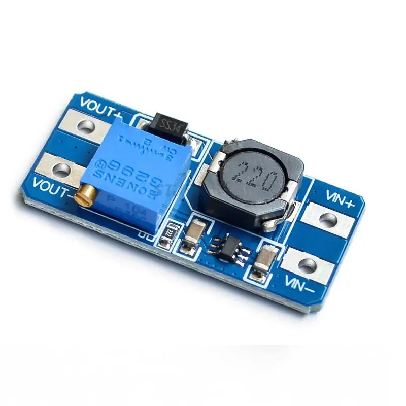 5PCS MT3608 DC-DC Step Up Converter Booster Power Supply Module Boost Step-up Board MAX output 28V 2A