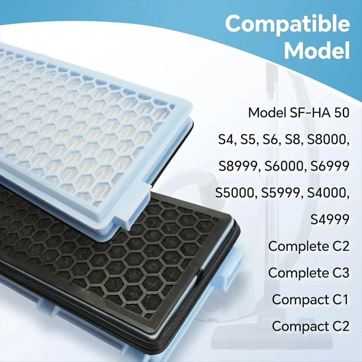 

HEPA-фильтр для пылесосов Miele Compact C1 и C2, Complete C2 и C3, S8340, S4000, S5000, S6000, S8000