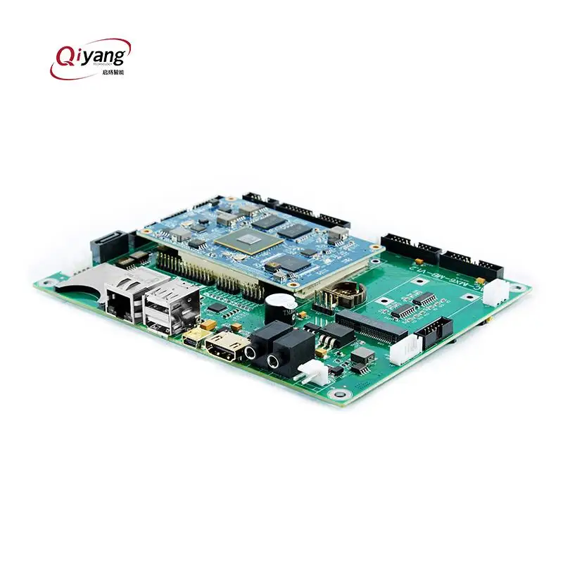 Independent Design House QIYANG i.mx6D a9 1.0 GHZ circuit board PCBA embedded linux development kit