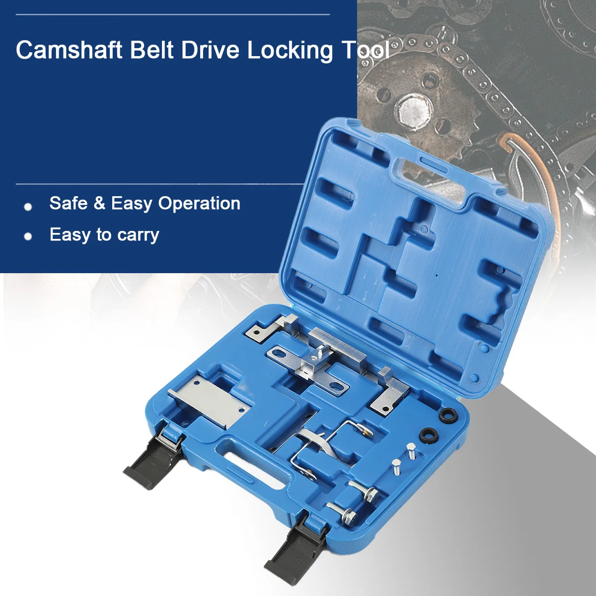 

Блокировка привода ремня распределительного вала бензинового двигателя для Ford Ecosport, Fiesta, Focus 1.5L Duratec (2018-19) 3-цилиндровый двигатель