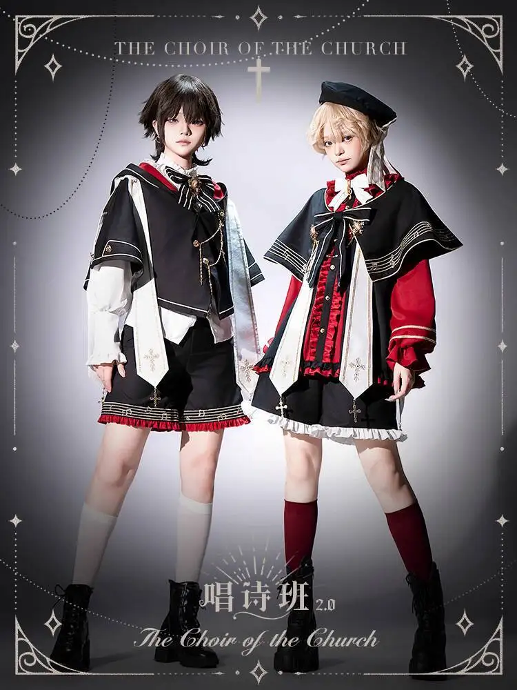 

Новый хор 2,0 Wangzi костюм Лолита Zhengtai шорты фиеста карнавал Хэллоуин косплей берет