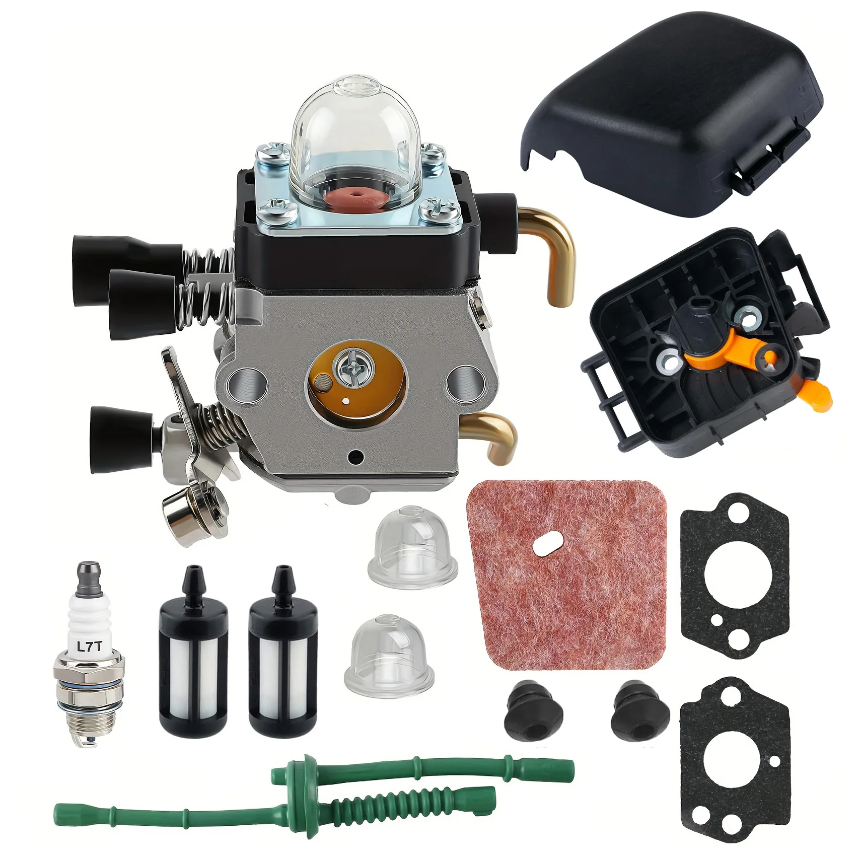 

Карбюратор ZAMA C1Q-S186A + крышка воздушного фильтра для триммеров STIHL FS38, FS45, FS55, FS85, HS45 (запчасти)