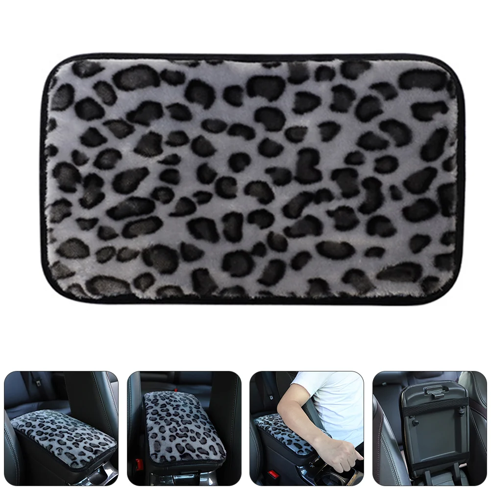 

Suitcase Mat Car Armrest Cover Center Console Pad Supplies Protector Auto Plush Cushion