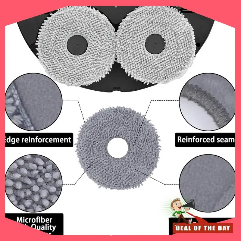 مجموعة ملحقات التسليم لمدة 24 ساعة لقطع غيار المكنسة الكهربائية Roborock Qrevo S/Qrevo Maxv/Qrevo Pro/Qrevo PLUS