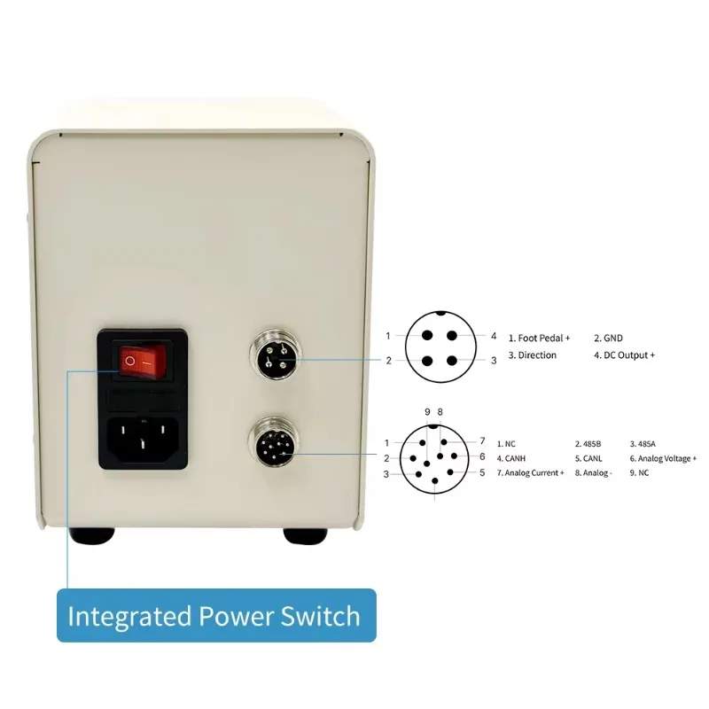 LLS Plus V3 Peristaltic Pump Closed Loop Stepper Motor AC110V-220V Variable Speed 180ml/min Intelligent Lab Dosing Pump
