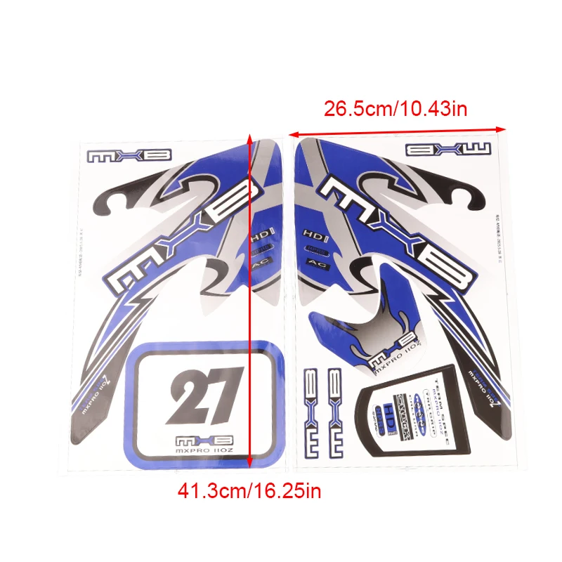 Motorcycle Decal Sticker For CRF 50cc Pit Dirt Bike Racing Kohis CRF50 Paste