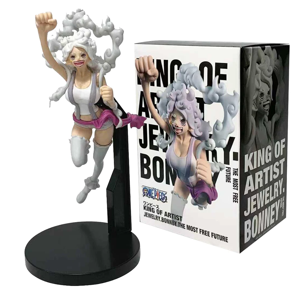21cm One Piece Anime-Figur Cartoon-Puppe Spielzeug Nikaponi Figur PVC-Modell Anime-Zubehör Dekorationen Geburtstags- und Weihnachtsgeschenk Bestseller