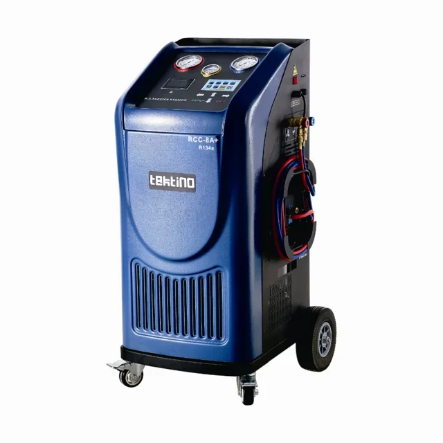 

Tekino 220V/110V refrigerant recycling machine A/C Refrigerant Recovery RCC-8A+ AC Service Station