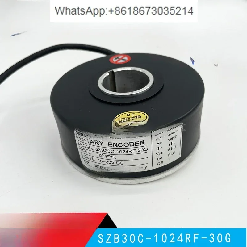 

SZB30C-1024RF-30G Hollow Shaft Incremental Photoelectric Rotary Encoder