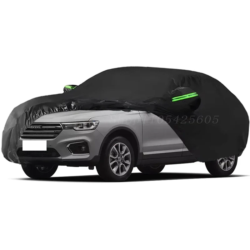 

For HAVAL H7 Car Cover Outdoor Sun Shade Rain Snow Dust Frost Resistant Anti-UV Cover Waterproof All Weather for Automobiles