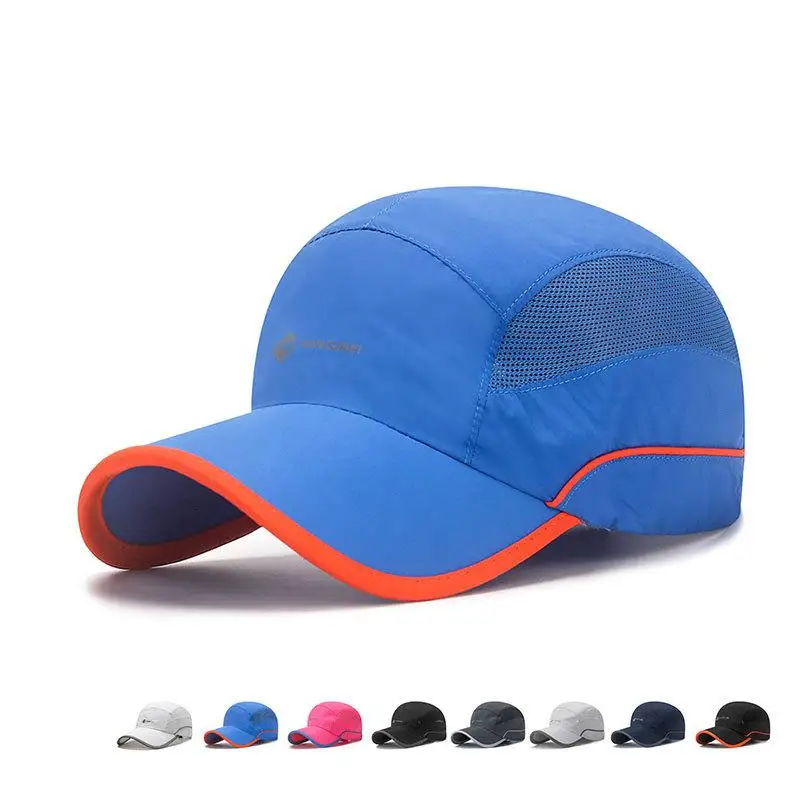 

Baseball Cap Men Women Outdoor Sunscreen Quick drying Mesh Breathable Sunshade Summer Thin Hat Fishing Sport Cap Male New