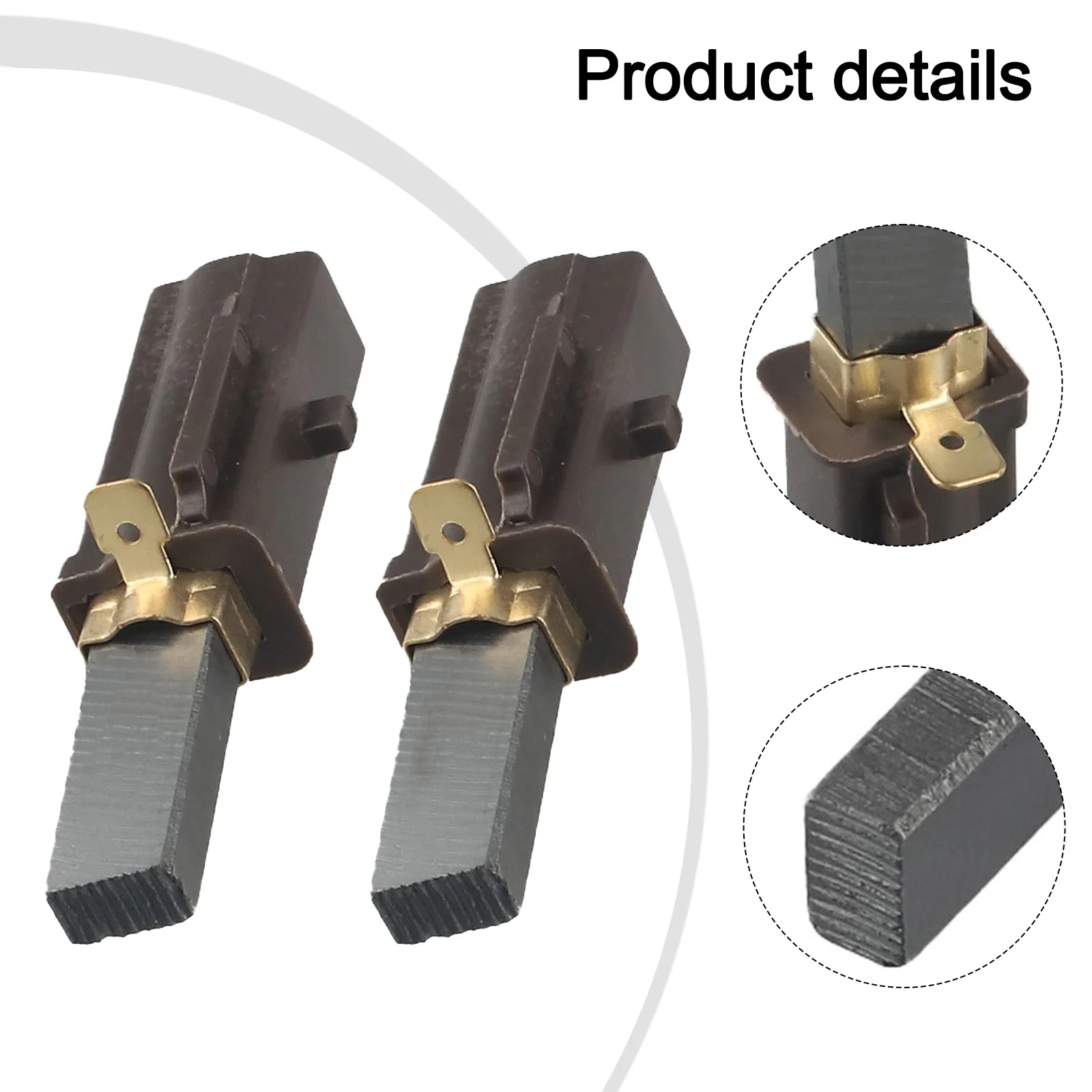 Kits New Carbon Brush Accessories Brushes Cleaner 2pcs Holder Motor Replacement Set Supplies 230240 Brush Carbon