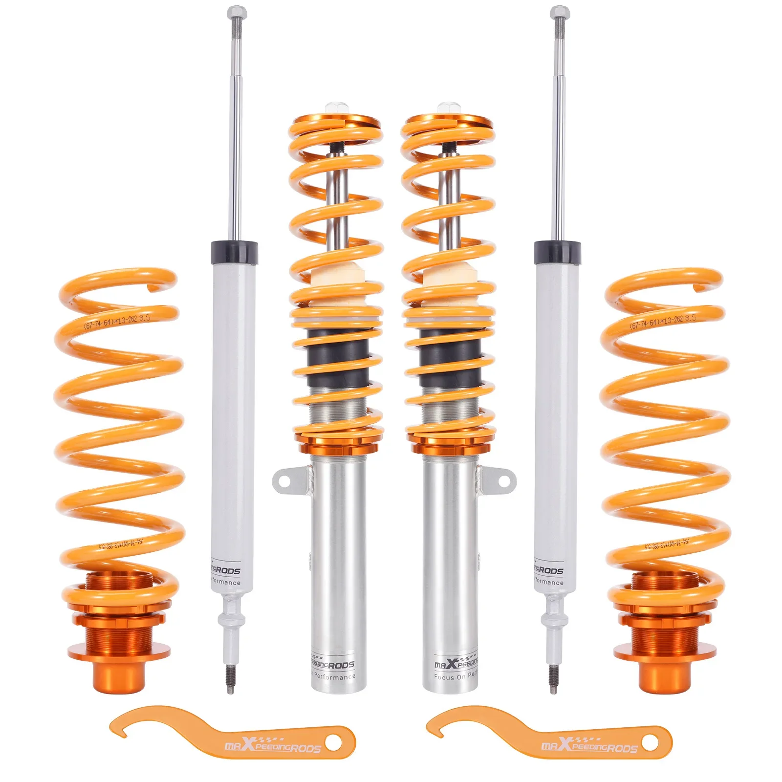 

MaXpeedingrods Street Coilovers Shocks Absorber Struts For BMW 3 Series E90 E91 E92 E93 2005-2013