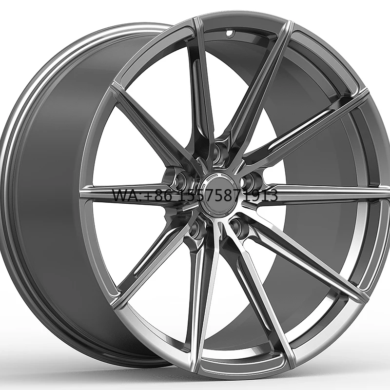 

For Silver Exclusive Custom Forged Wheels Are Suitable for Mercedes-Benz Audi 5X112 18-24 Inch Aluminum Alloy Wheels