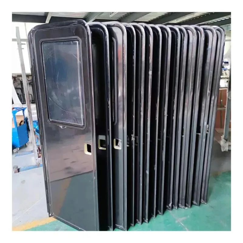 باب أمريكي من الزجاج المقسى مقاوم للماء ومتين مع باب دخول RV للسيارات المعدلة الثابتة #3