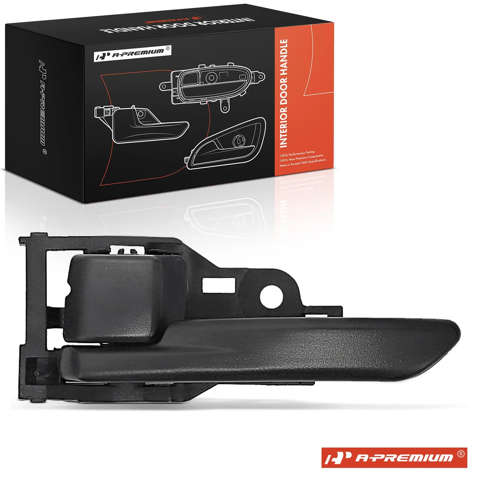 A-Premium Front or Rear Driver Side Black Interior Door Handle for Toyota RAV4 2019-2021 Highlander 2020-2021 RAV4 Prime 2021