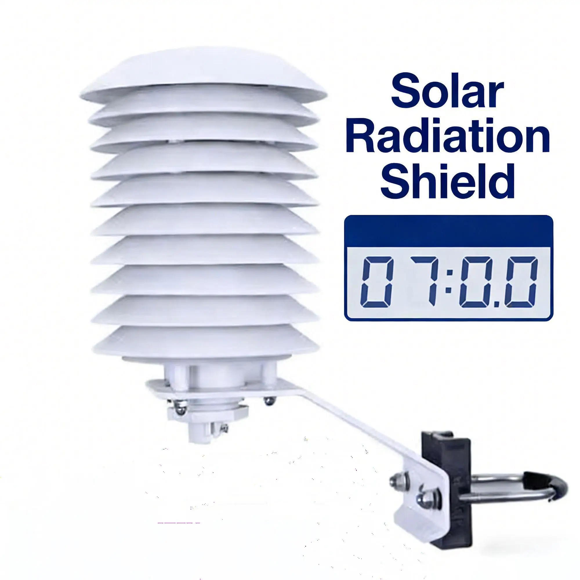New Fast Shipping Ambient Humidity &Temperature Sensor Instrument Shelter  Solar Radiation Shield for Outdoor Sensor