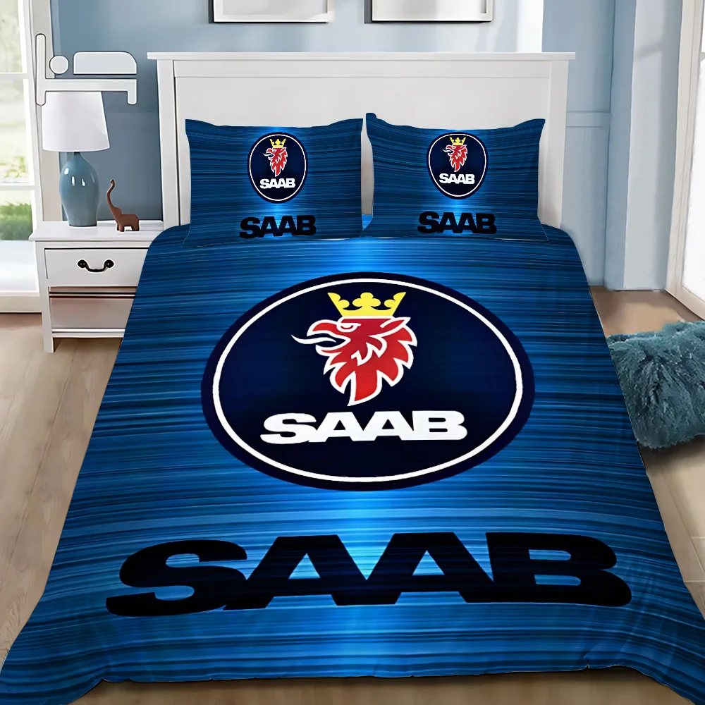 Sweden S-Saabs S-Scanias Duvet Cover Pillowcase Bedding Set Adult Boy Girl Bedroom Decoration Children Single Double Large Size