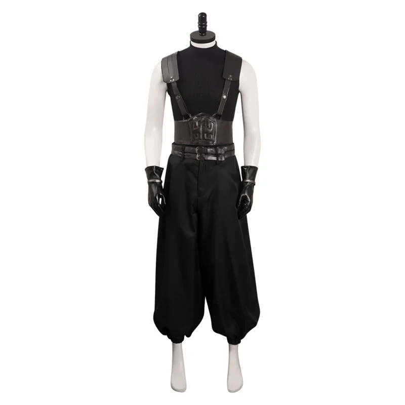 Crisis Core Final Fantasy VII Reunion Zack Cosplay Costume Outfits Halloween Carnival Suit For adult Men Xmas OI524