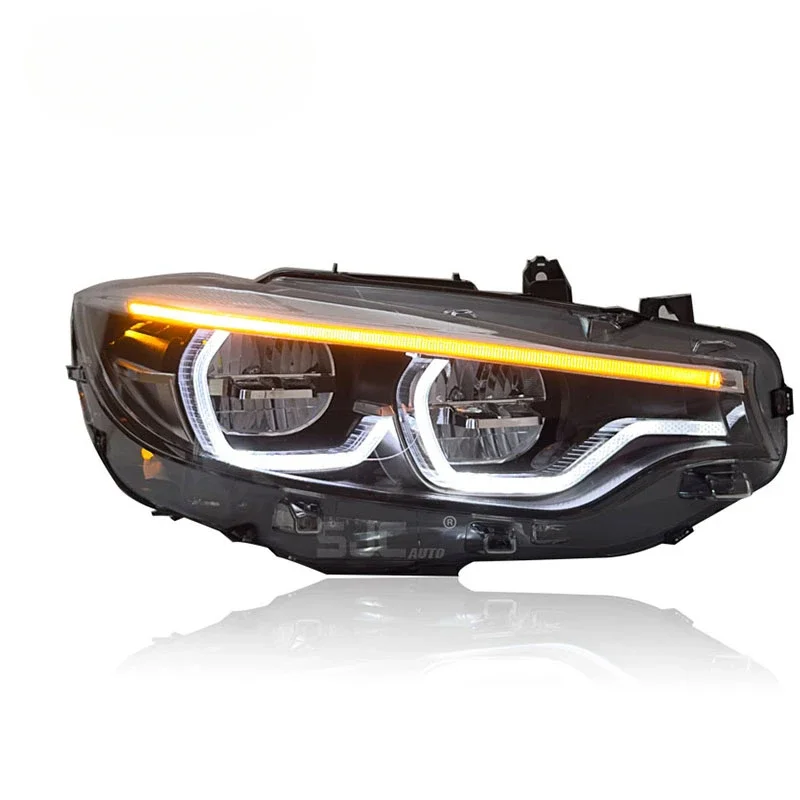 BMW 4 Series F32 F33 F82 2013-2017 Car Upgrade Full Light Emitting Diode New Headlamp F32 Laser Headlamp SJC Auto Parts