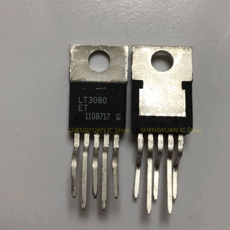 

5шт LT3080ET # PBF LT3080ET LT3080 TO220-5 Регулируемый регулятор с одним резистором 1,1 А с низким падением напряжения 100% новый импортный оригинал