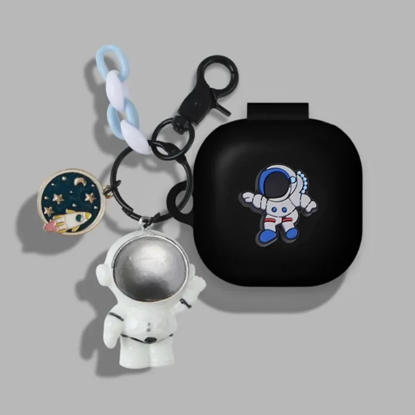 Cartoon Spaceman For Beats Fit Pro / Studio Buds Case Funny Earphone Silicone Cover for Beats Studio Buds Cover