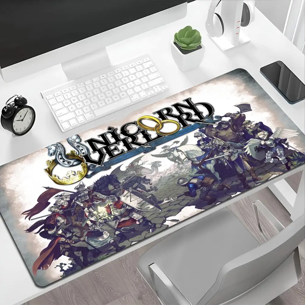 Unicorn Overlord  Mouse Pad HD Printing Computer Gamers Locking Edge Non-slip Mause Pads XXL90x40cm Keyboard PC Desk Pad cs lol