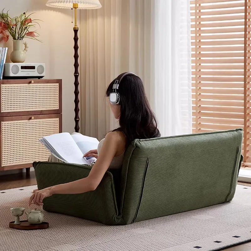 Small Individual Living Room Sofas Puffs Modern Curved Recliner Living Room Sofas Tiny House Designer Muebles Home Furniture