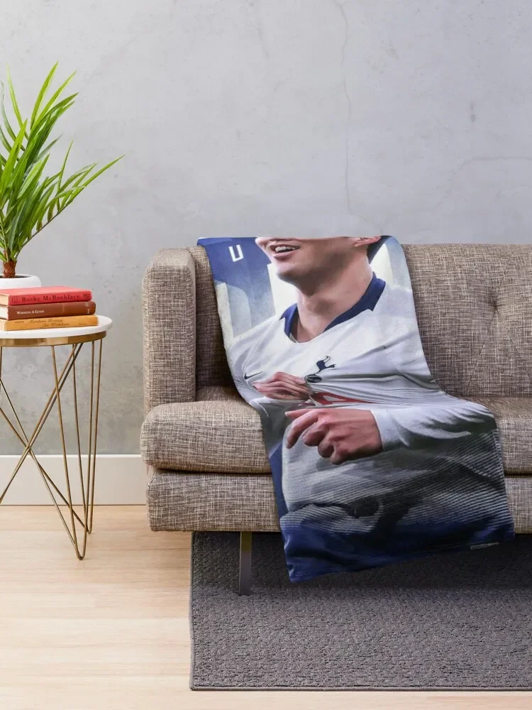 Son Heung-min #89 Throw Blanket Decoratives Bed covers Blankets